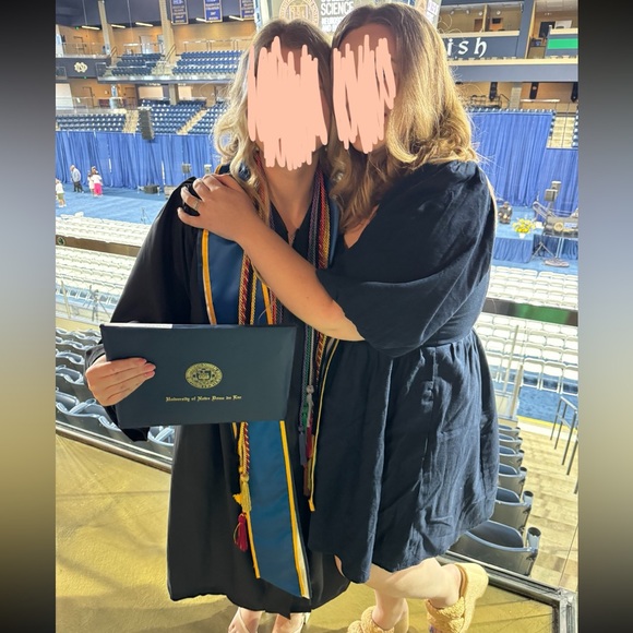 The A&F Emerson Linen-Blend Puff Sleeve Mini Dress Navy Size Large Tall - Picture 14 of 15